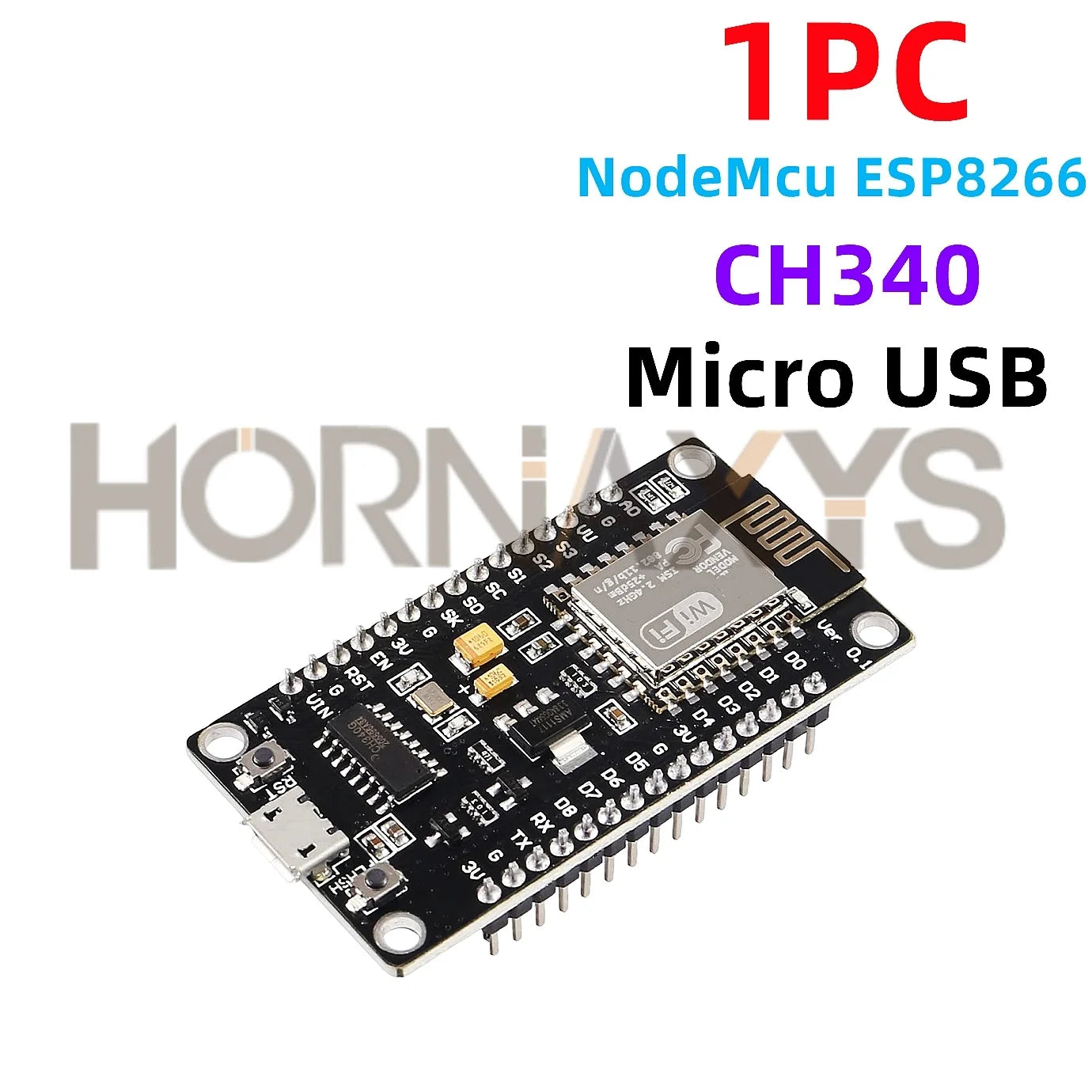 ESP8266 NodeMCU LUA CH340 ESP-12E WiFi
